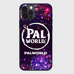 Чехол для iPhone 12 Pro Max Праздничный Palworld, цвет: 3D-черный