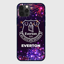 Чехол для iPhone 12 Pro Max Праздничный Everton, цвет: 3D-черный