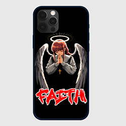 Чехол iPhone 12 Pro Max Makima faith - Chainsaw man