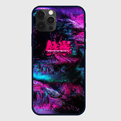 Чехол iPhone 12 Pro Max Tekken neon colors