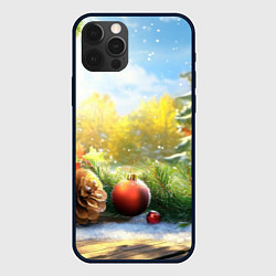 Чехол iPhone 12 Pro Max Солнечный новый год