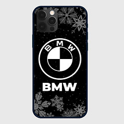 Чехол для iPhone 12 Pro Max Снежный BMW, цвет: 3D-черный