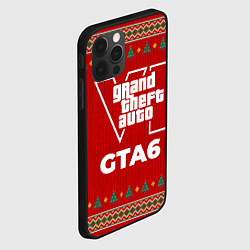 Чехол для iPhone 12 Pro Max GTA6 new year, цвет: 3D-черный — фото 2