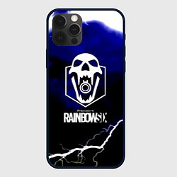 Чехол для iPhone 12 Pro Max Rainbow six storm, цвет: 3D-черный