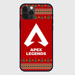 Чехол для iPhone 12 Pro Max Apex Legends new year, цвет: 3D-черный