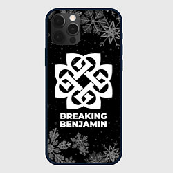 Чехол для iPhone 12 Pro Max Снежный Breaking Benjamin, цвет: 3D-черный