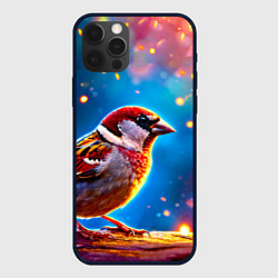 Чехол iPhone 12 Pro Max Воробей искристый