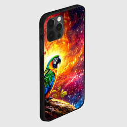 Чехол для iPhone 12 Pro Max Ара в космосе, цвет: 3D-черный — фото 2