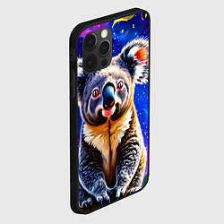 Чехол для iPhone 12 Pro Max Коала и извездное небо, цвет: 3D-черный — фото 2