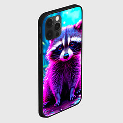Чехол для iPhone 12 Pro Max Енотик в сказочном лесу, цвет: 3D-черный — фото 2
