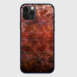 Чехол для iPhone 12 Pro Max Абстракция - rusty wall, цвет: 3D-черный