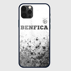 Чехол iPhone 12 Pro Max Benfica - white gradient посередине