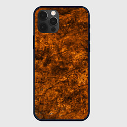 Чехол для iPhone 12 Pro Max Абстракция - rusty smoke, цвет: 3D-черный