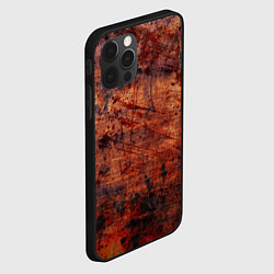 Чехол для iPhone 12 Pro Max Абстракция - rusty mood, цвет: 3D-черный — фото 2