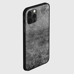 Чехол для iPhone 12 Pro Max Абстракция - cloudy gray, цвет: 3D-черный — фото 2