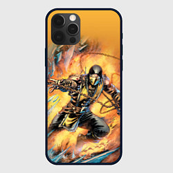 Чехол iPhone 12 Pro Max Scorpion - Mortal Kombat