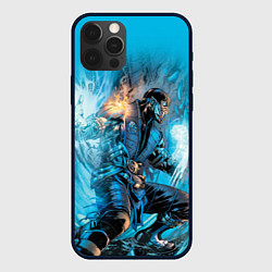 Чехол iPhone 12 Pro Max Mortal Kombat - Sub-Zero