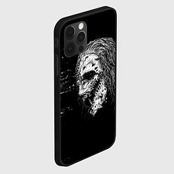 Чехол для iPhone 12 Pro Max Слипкнот кори, цвет: 3D-черный — фото 2