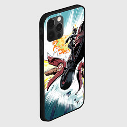 Чехол для iPhone 12 Pro Max Genshin Impact Мавуика на мотоцикле, цвет: 3D-черный — фото 2