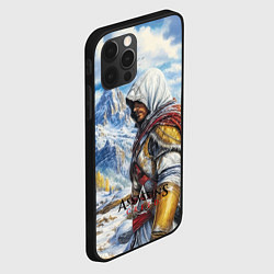 Чехол для iPhone 12 Pro Max Assassins Creed winter, цвет: 3D-черный — фото 2