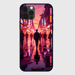 Чехол iPhone 12 Pro Max Вечерний мегаполис