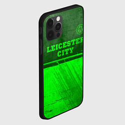 Чехол для iPhone 12 Pro Max Leicester City - green gradient посередине, цвет: 3D-черный — фото 2