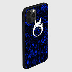 Чехол для iPhone 12 Pro Max Totoro blue energy, цвет: 3D-черный — фото 2