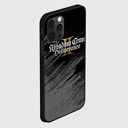 Чехол для iPhone 12 Pro Max Kingdom come 2 - монохромный, цвет: 3D-черный — фото 2