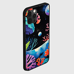 Чехол для iPhone 12 Pro Max Подводная фантастика, цвет: 3D-черный — фото 2