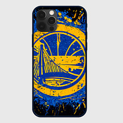 Чехол iPhone 12 Pro Max Логотип Голден Стэйт Уорриорз