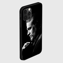 Чехол для iPhone 12 Pro Max Sons Of Anarchy - Jax, цвет: 3D-черный — фото 2