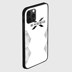 Чехол для iPhone 12 Pro Max Exeed white poly, цвет: 3D-черный — фото 2