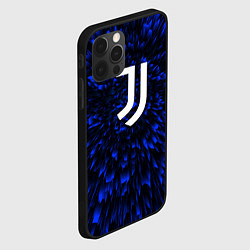 Чехол для iPhone 12 Pro Max Juventus blue energy, цвет: 3D-черный — фото 2