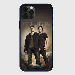 Чехол для iPhone 12 Pro Max Братья Винчестеры - Сверхъестественное, цвет: 3D-черный