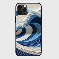 Чехол iPhone 12 Pro Max Волна из нитей