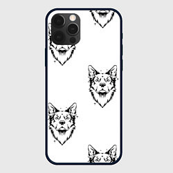 Чехол iPhone 12 Pro Max Голова собаки
