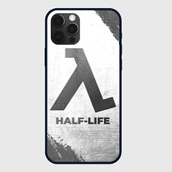 Чехол для iPhone 12 Pro Max Half-Life - white gradient, цвет: 3D-черный