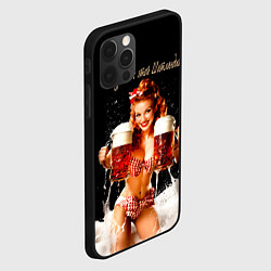 Чехол для iPhone 12 Pro Max Все дуреют с этой Шотландии, цвет: 3D-черный — фото 2