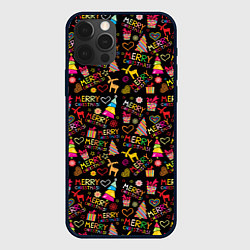 Чехол iPhone 12 Pro Max Merry Christmas - New Year
