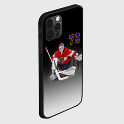 Чехол для iPhone 12 Pro Max Sergey Bobrovsky is goalkeeper of the Florida Pant, цвет: 3D-черный — фото 2