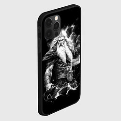 Чехол для iPhone 12 Pro Max Перун бог громовержец, цвет: 3D-черный — фото 2