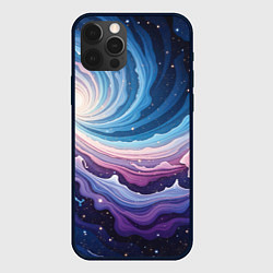 Чехол iPhone 12 Pro Max Космическая волна