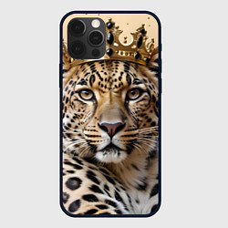 Чехол iPhone 12 Pro Max Королевский леопард
