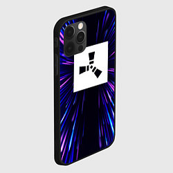 Чехол для iPhone 12 Pro Max Rust neon energy, цвет: 3D-черный — фото 2