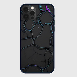 Чехол iPhone 12 Pro Max Плита хай-тек текстура