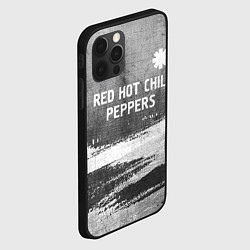 Чехол для iPhone 12 Pro Max Red Hot Chili Peppers - grey gradient посередине, цвет: 3D-черный — фото 2