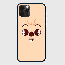 Чехол для iPhone 12 Pro Max Quokka skzoo, цвет: 3D-черный