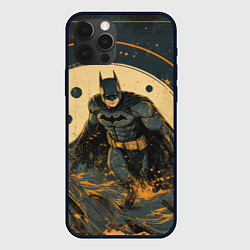 Чехол iPhone 12 Pro Max Бэтмен крадется