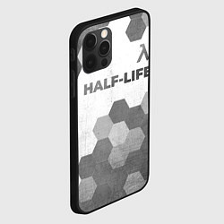 Чехол для iPhone 12 Pro Max Half-Life - white gradient посередине, цвет: 3D-черный — фото 2