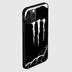 Чехол для iPhone 12 Pro Max Monster energy storm energy, цвет: 3D-черный — фото 2